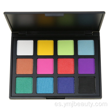 Paleta de sombras de ojos de alto pigmento Color romántico